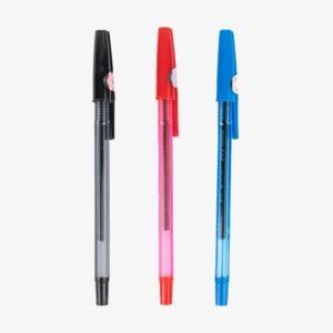 Red Leaf Ball pen 6 pc ( Red , Blue & Black mix)
